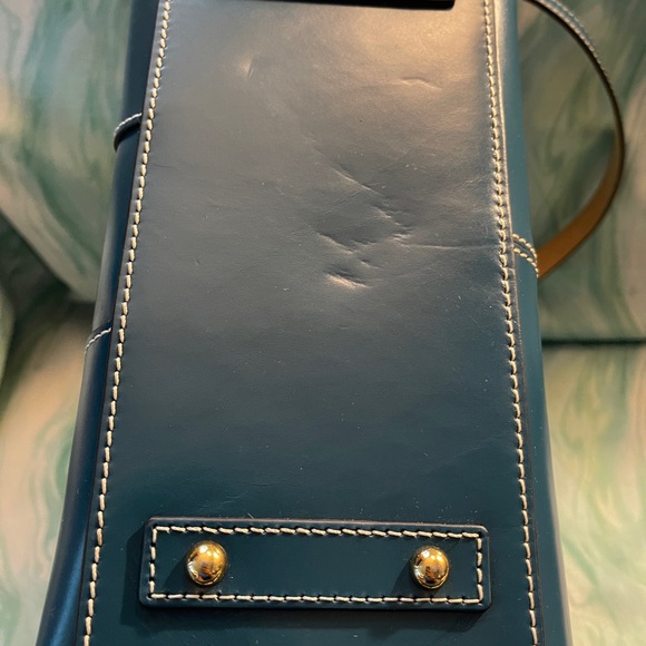 Dooney and Bourke Jayne Satchel in Airforce blue 💙🩵 - Picture 5 of 16